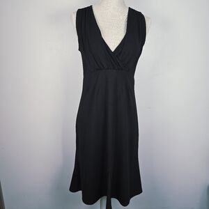Old Navy Black Polyester Spandex Sleeveless Dress Size Medium